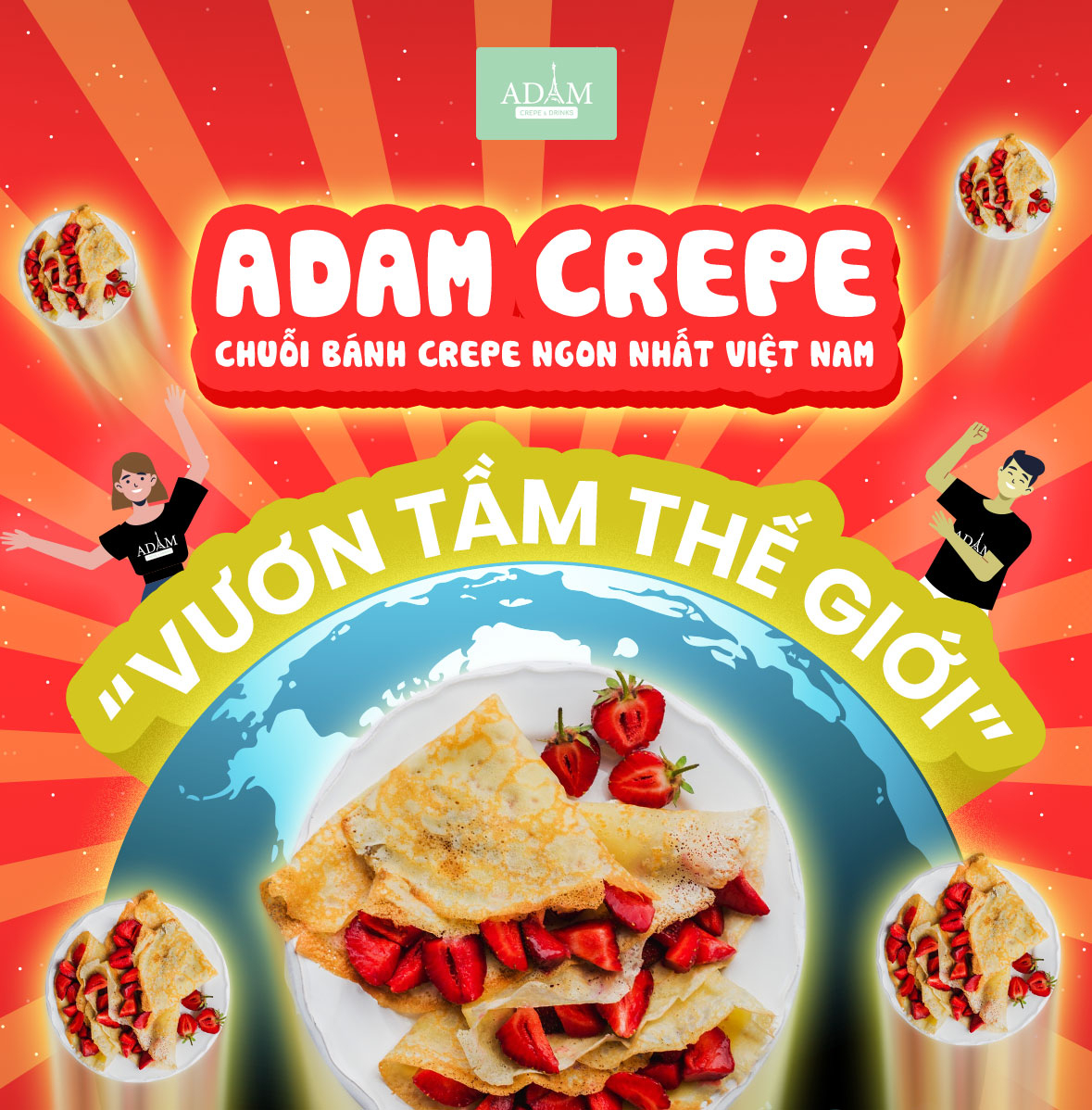 CÂU CHUYỆN THƯƠNG HIỆU ADAM CREPE